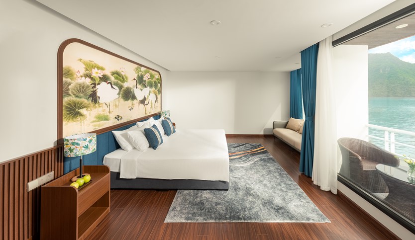 Du thuyền Sea Coral Cruise 5 sao Vịnh Lan Hạ