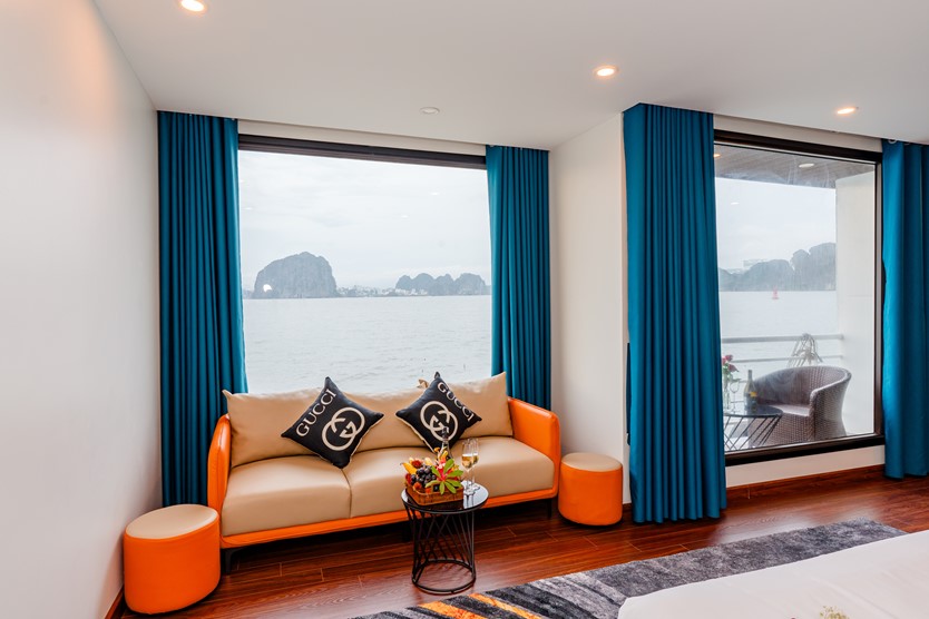 Du thuyền Sea Coral Cruise 5 sao Vịnh Lan Hạ