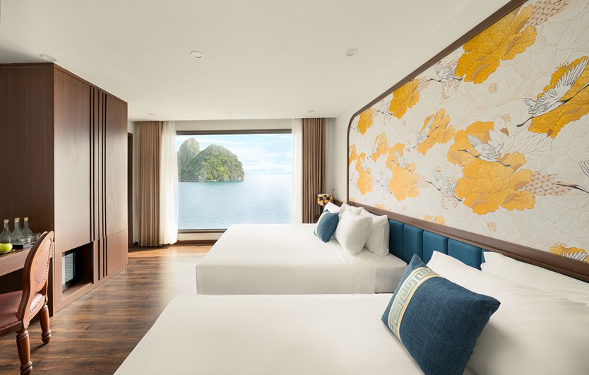 Du thuyền Sea Coral Cruise 5 sao Vịnh Lan Hạ