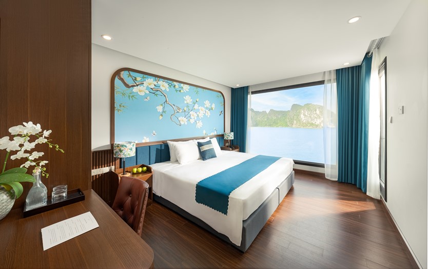 Du thuyền Sea Coral Cruise 5 sao Vịnh Lan Hạ