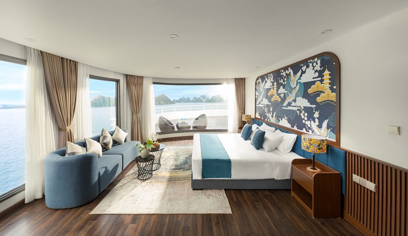 Du thuyền Sea Coral Cruise 5 sao Vịnh Lan Hạ