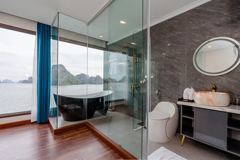 Du thuyền Sea Coral Cruise 5 sao Vịnh Lan Hạ