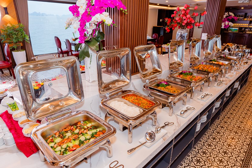 Du thuyền Sea Coral Cruise 5 sao Vịnh Lan Hạ