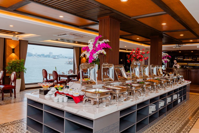 Du thuyền Sea Coral Cruise 5 sao Vịnh Lan Hạ