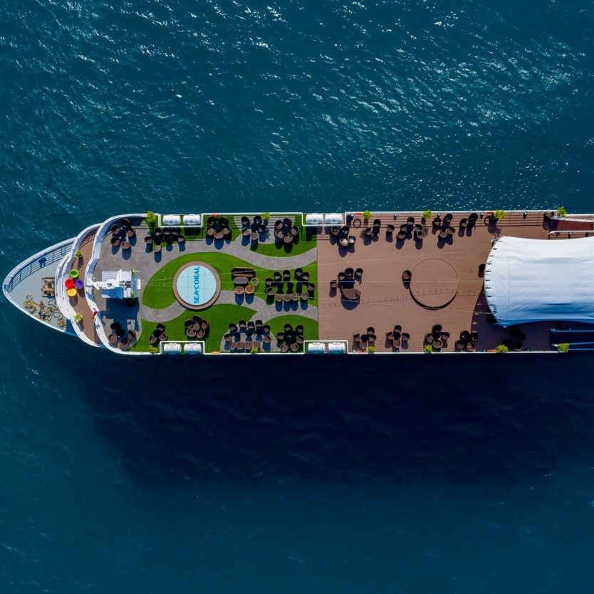Du thuyền Sea Coral Cruise 5 sao Vịnh Lan Hạ