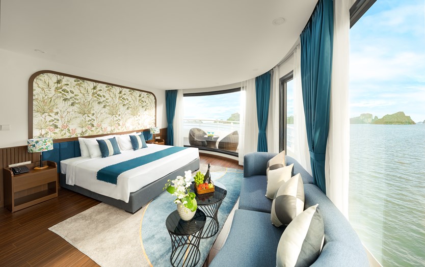 Du thuyền Sea Coral Cruise 5 sao Vịnh Lan Hạ