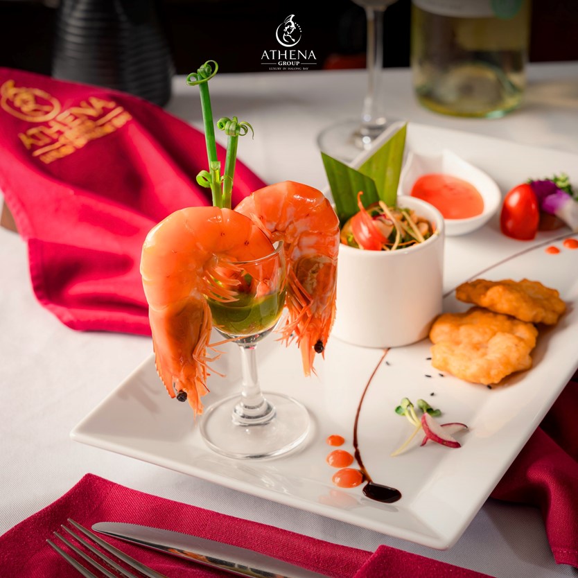 Du thuyền Athena Cruise 5 sao Vịnh Hạ Long