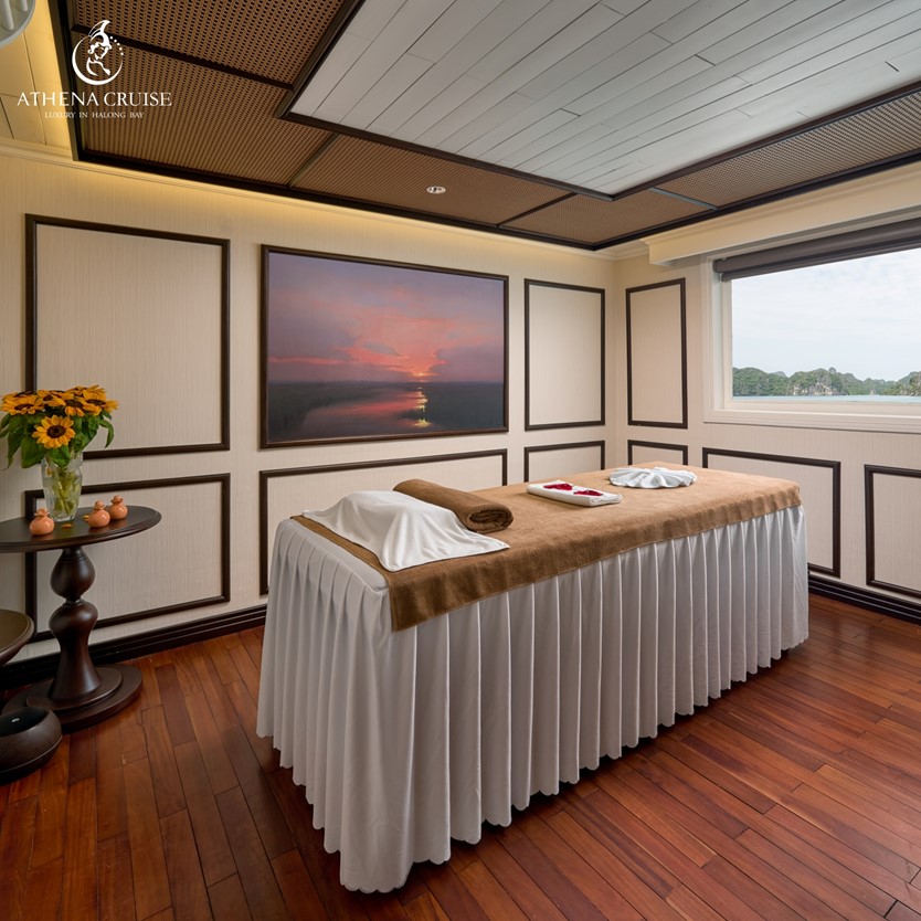 Du thuyền Athena Cruise 5 sao Vịnh Hạ Long