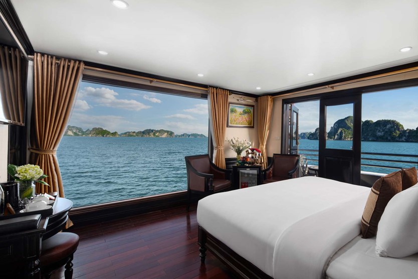 Du thuyền Athena Cruise 5 sao Vịnh Hạ Long