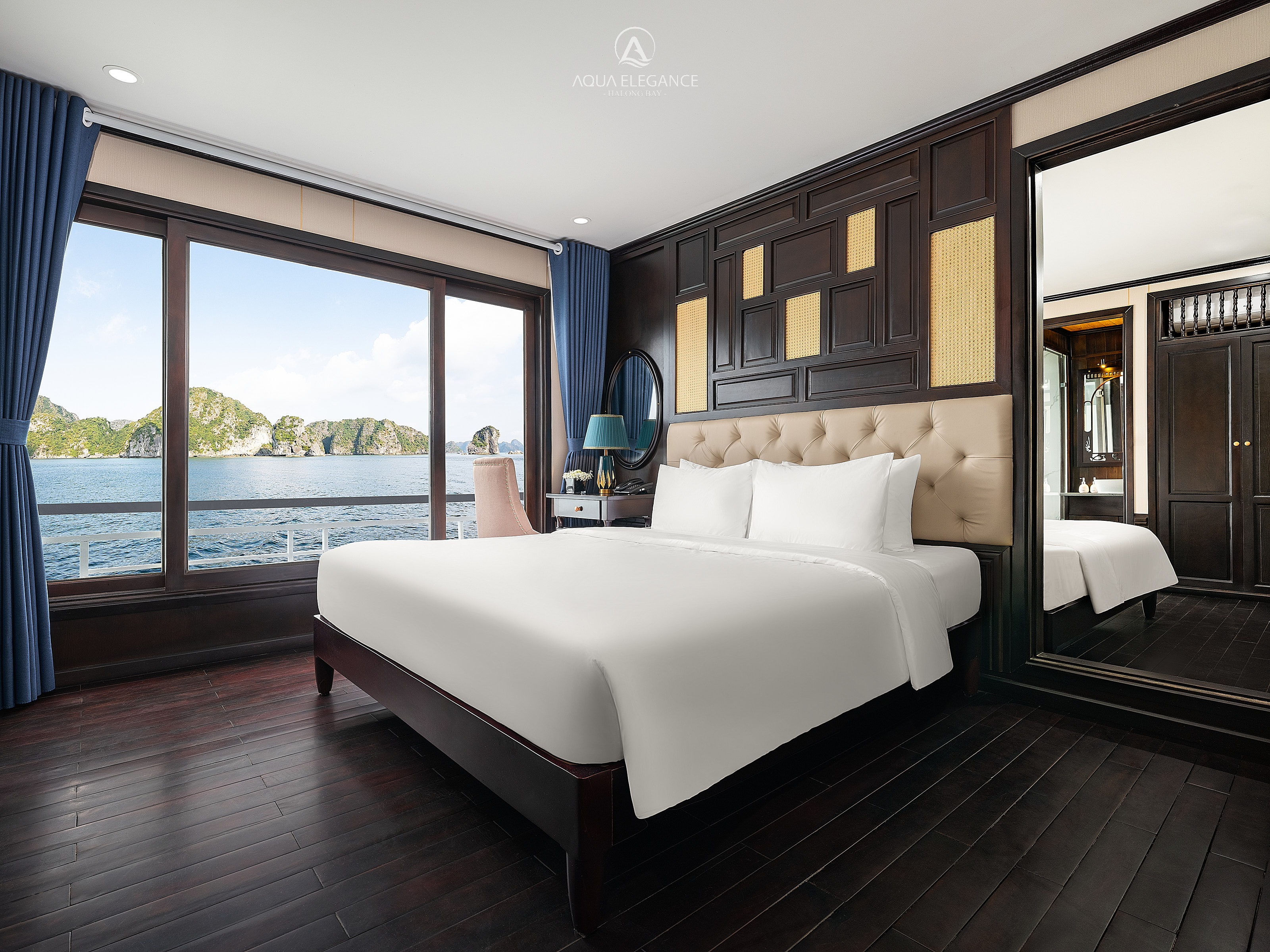 Hạng phòng Junior Suite có 2 cặp phòng thông nhau phù hợp với nhóm bạn và gia đình