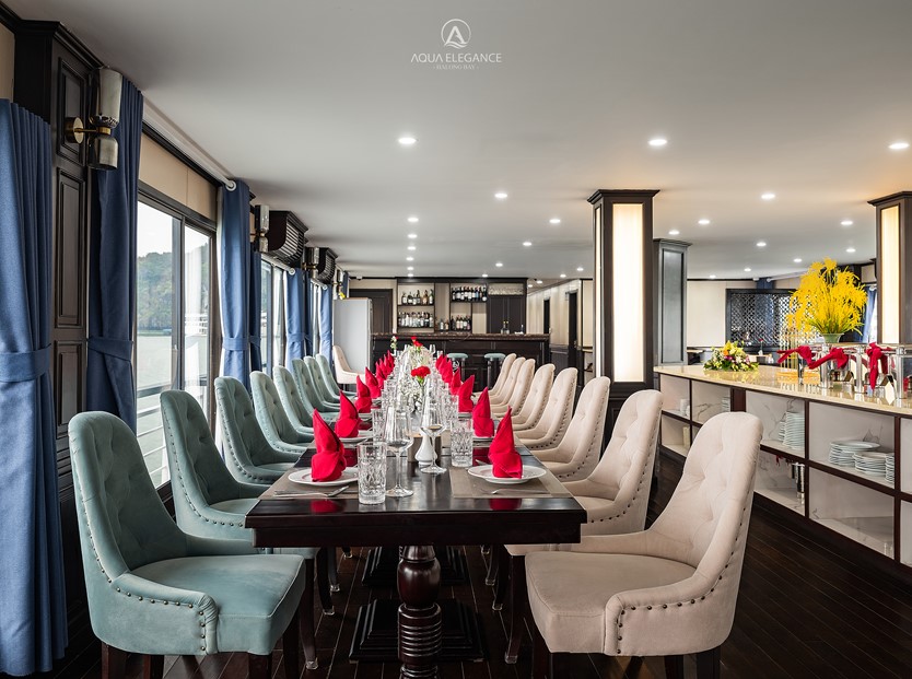 Du thuyền Aqua Elegance 5 sao Vịnh Hạ Long