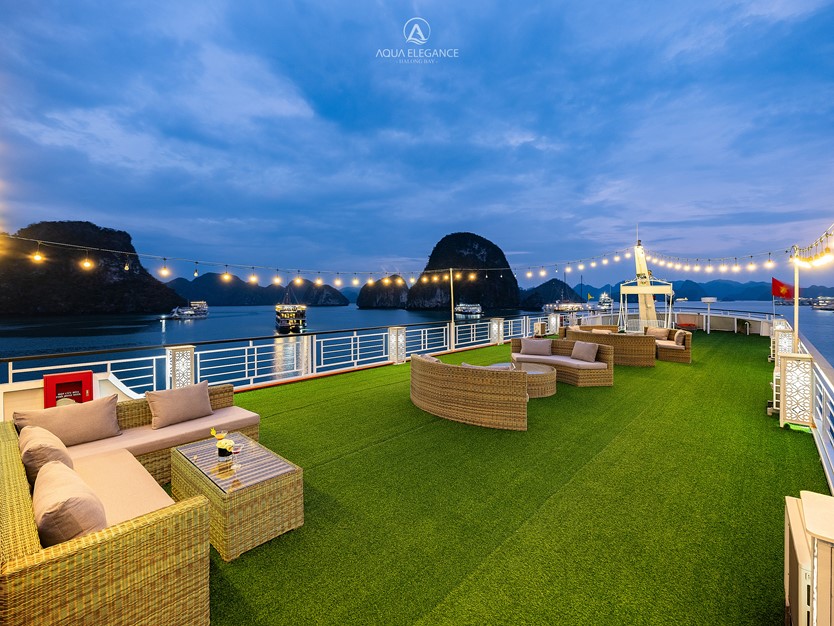 Du thuyền Aqua Elegance 5 sao Vịnh Hạ Long