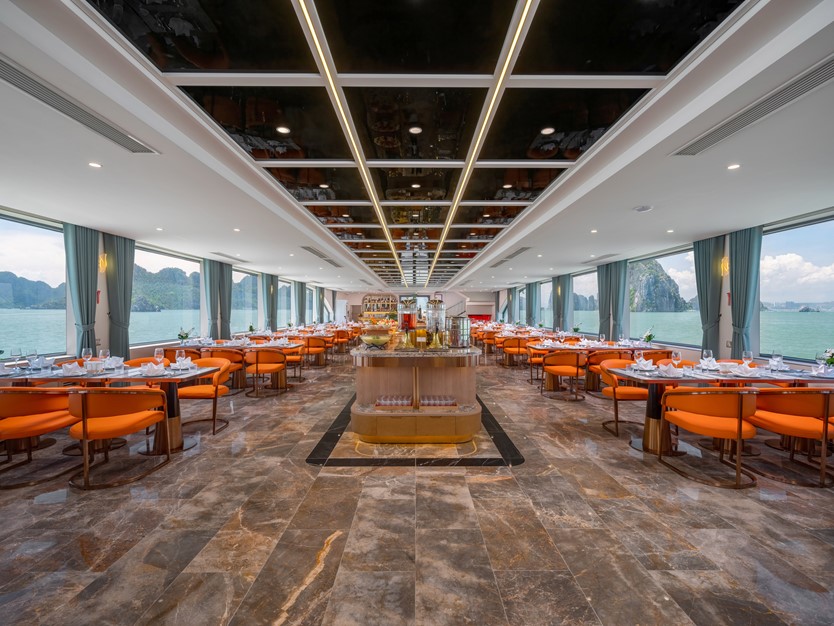 Du thuyền Leona Day Cruise 5* vịnh Hạ Long