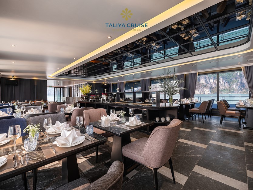 Du thuyền Taliya Day Cruise 5* Vịnh Lan Hạ