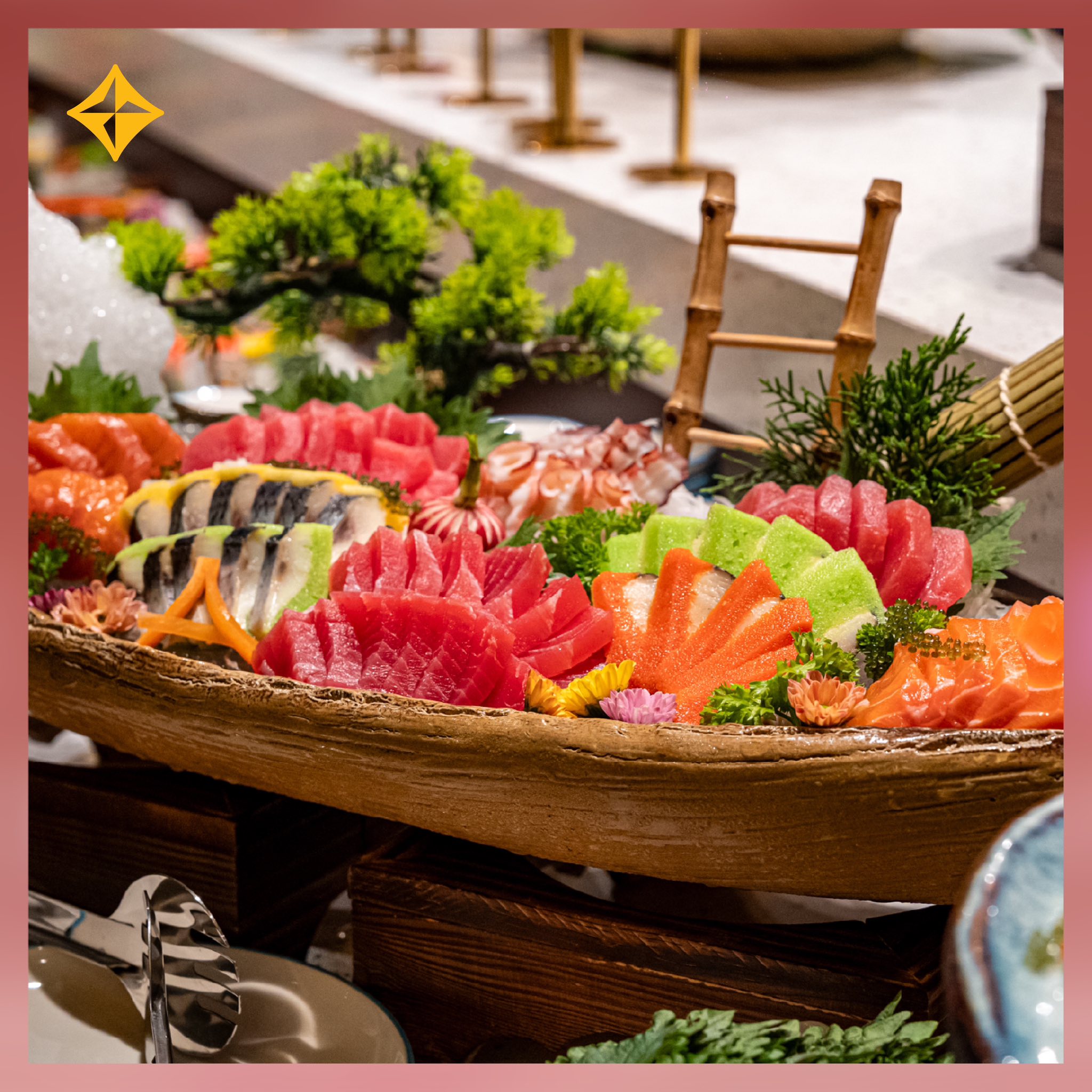 Sashimi của Dolphin cruise được du khách đặc biệt yêu thích