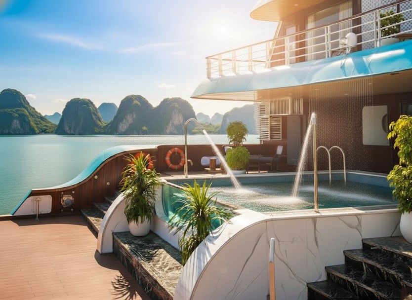 Du thuyền Du Yên 5 sao Vịnh Hạ Long