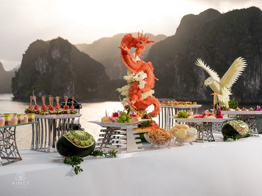 Du thuyền Aime'e 5 sao Vịnh Hạ Long