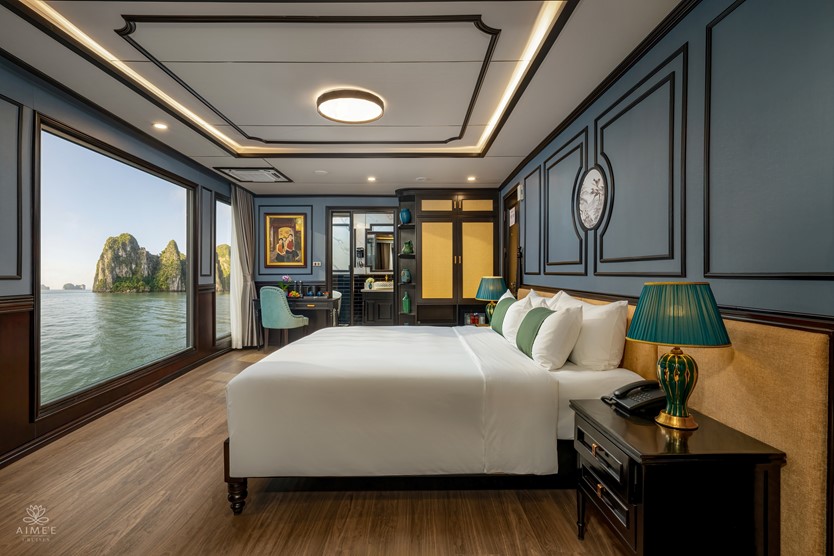 Du thuyền Aime'e 5 sao Vịnh Hạ Long