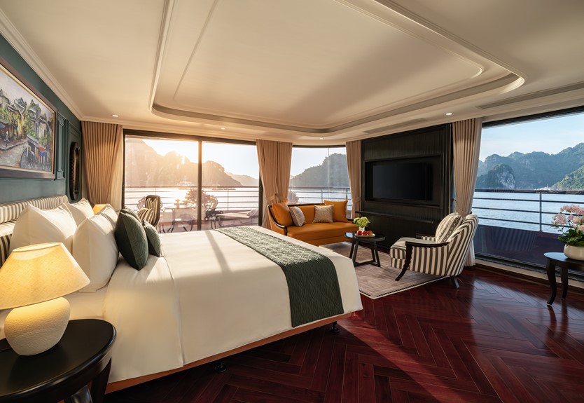 Du thuyền Diana Cruise 6 sao Vịnh Lan Hạ