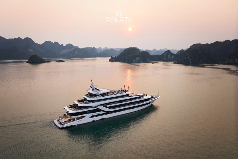 Du thuyền Calista 6 sao Vịnh Hạ Long