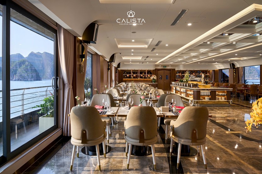 Du thuyền Calista 6 sao Vịnh Hạ Long