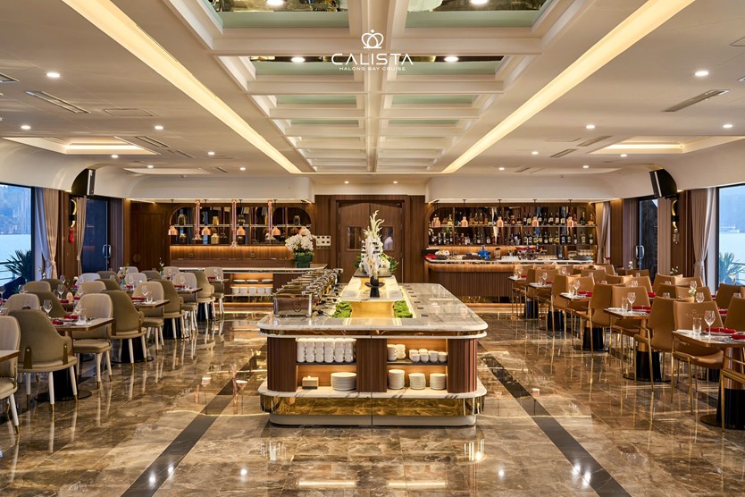 Du thuyền Calista 6 sao Vịnh Hạ Long