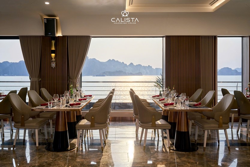 Du thuyền Calista 6 sao Vịnh Hạ Long