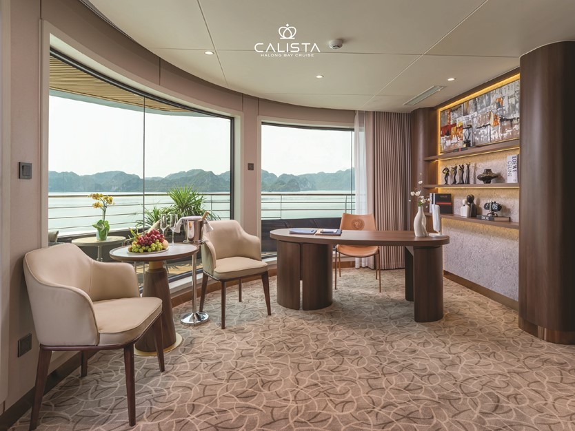 Du thuyền Calista 6 sao Vịnh Hạ Long