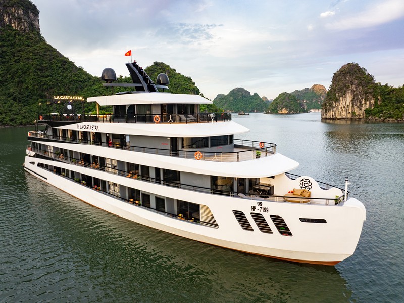 Du thuyền La Casta Star 6 sao Vịnh Lan Hạ