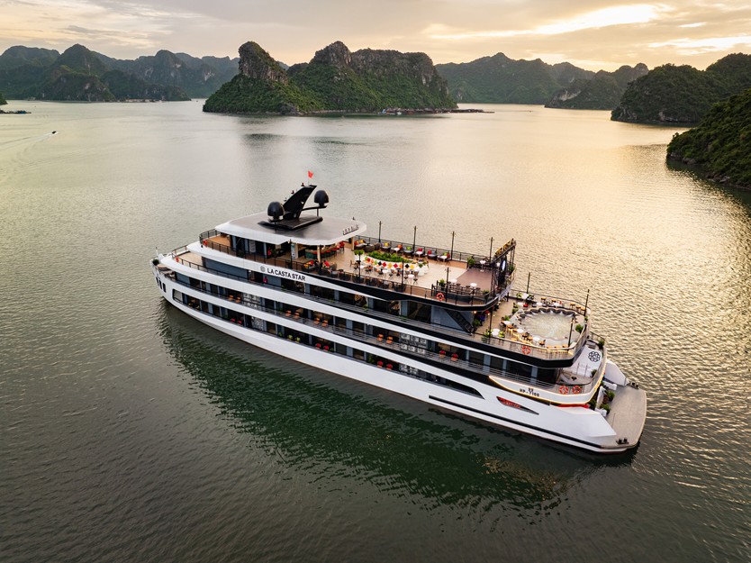 Du thuyền La Casta Star 6 sao Vịnh Lan Hạ