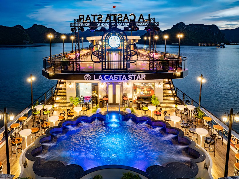 Du thuyền La Casta Star 6 sao Vịnh Lan Hạ