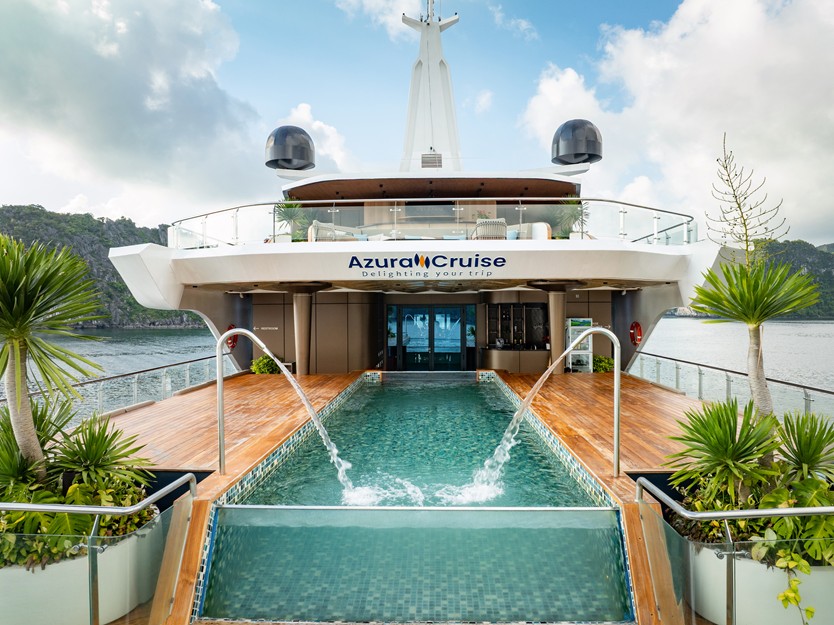 Du thuyền Azura Cruise 6 sao Vịnh Lan Hạ
