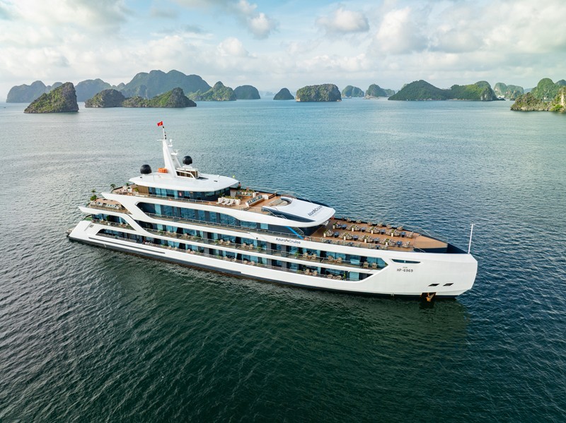 Du thuyền Azura Cruise 6 sao Vịnh Lan Hạ
