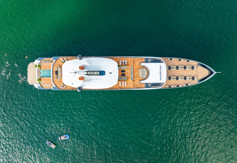Du thuyền Azura Cruise 6 sao Vịnh Lan Hạ