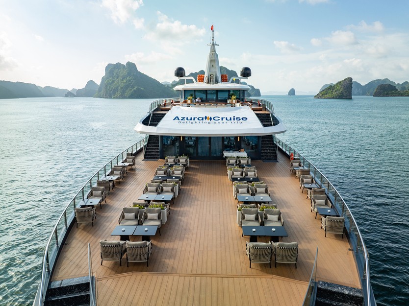 Du thuyền Azura Cruise 6 sao Vịnh Lan Hạ