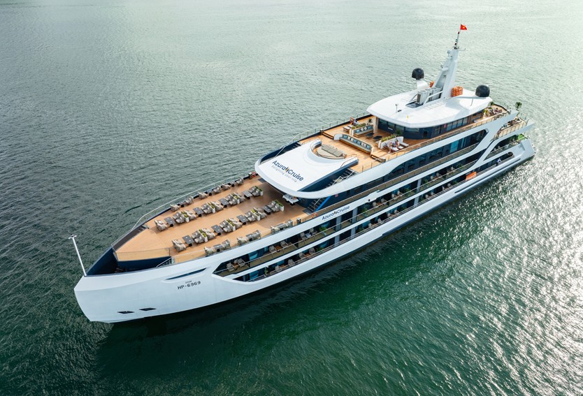 Du thuyền Azura Cruise 6 sao Vịnh Lan Hạ