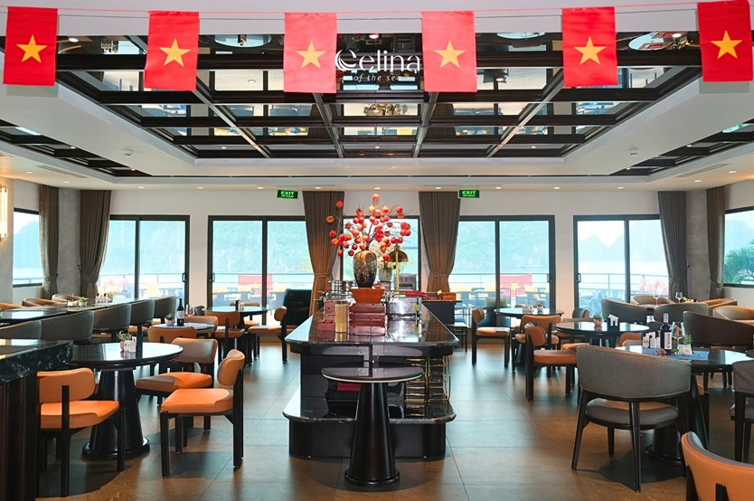 Du thuyền Celina Of The Sea Cruise 6 sao Vịnh Lan Hạ