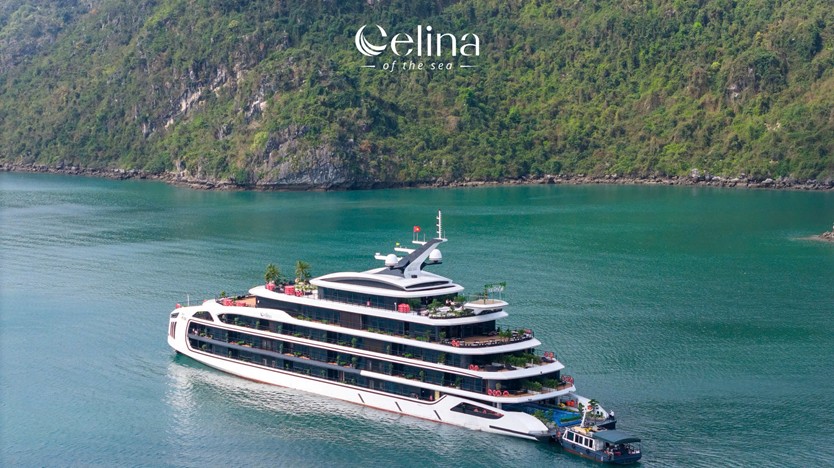 Du thuyền Celina Of The Sea Cruise 6 sao Vịnh Lan Hạ