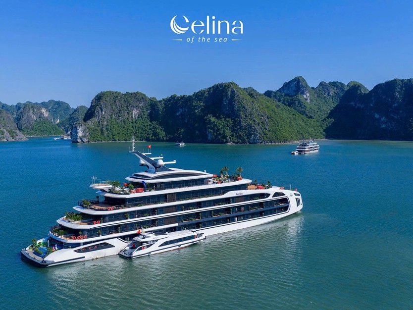 Du thuyền Celina Of The Sea Cruise 6 sao Vịnh Lan Hạ