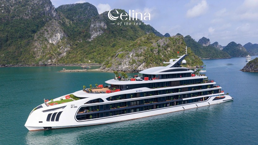 Du thuyền Celina Of The Sea Cruise 6 sao Vịnh Lan Hạ