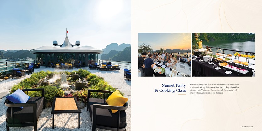 Du thuyền Celina Of The Sea Cruise 6 sao Vịnh Lan Hạ