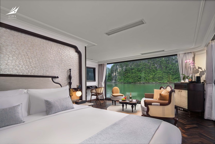 Du thuyền Lyra Grandeur 6 sao Vịnh Lan Hạ