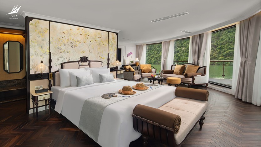 Du thuyền Lyra Grandeur 6 sao Vịnh Lan Hạ