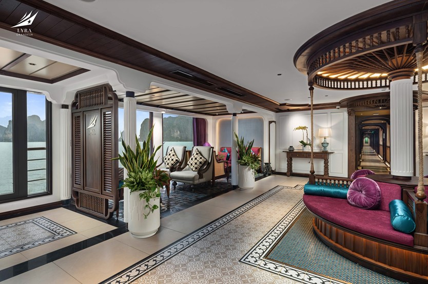Du thuyền Lyra Grandeur 6 sao Vịnh Lan Hạ