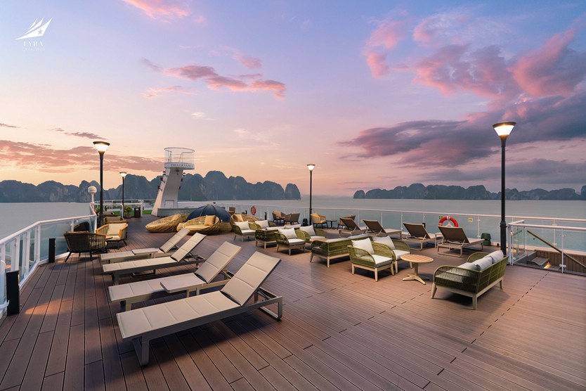 Du thuyền Lyra Grandeur 6 sao Vịnh Lan Hạ