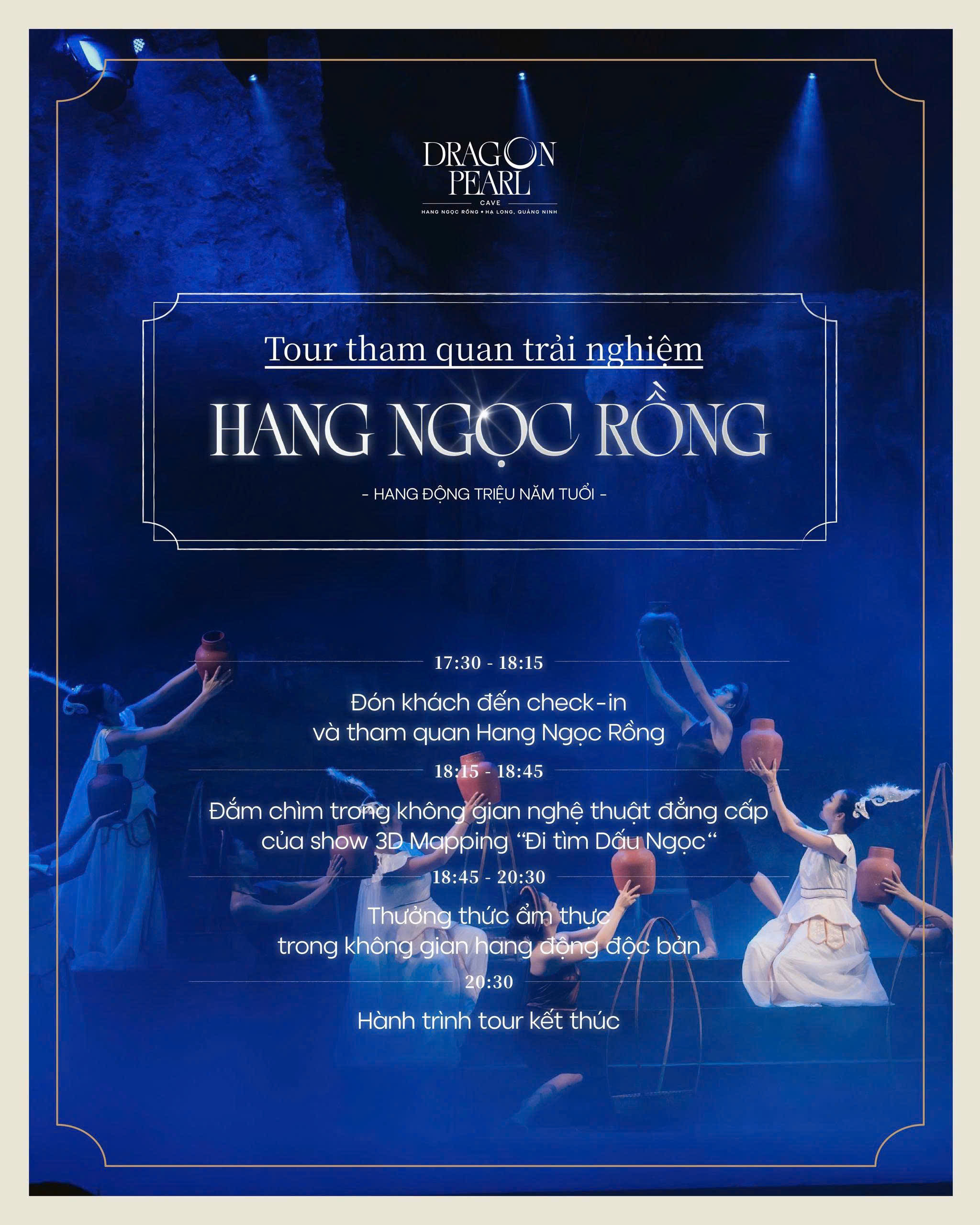 Lịch trình ăn tối trong hang
