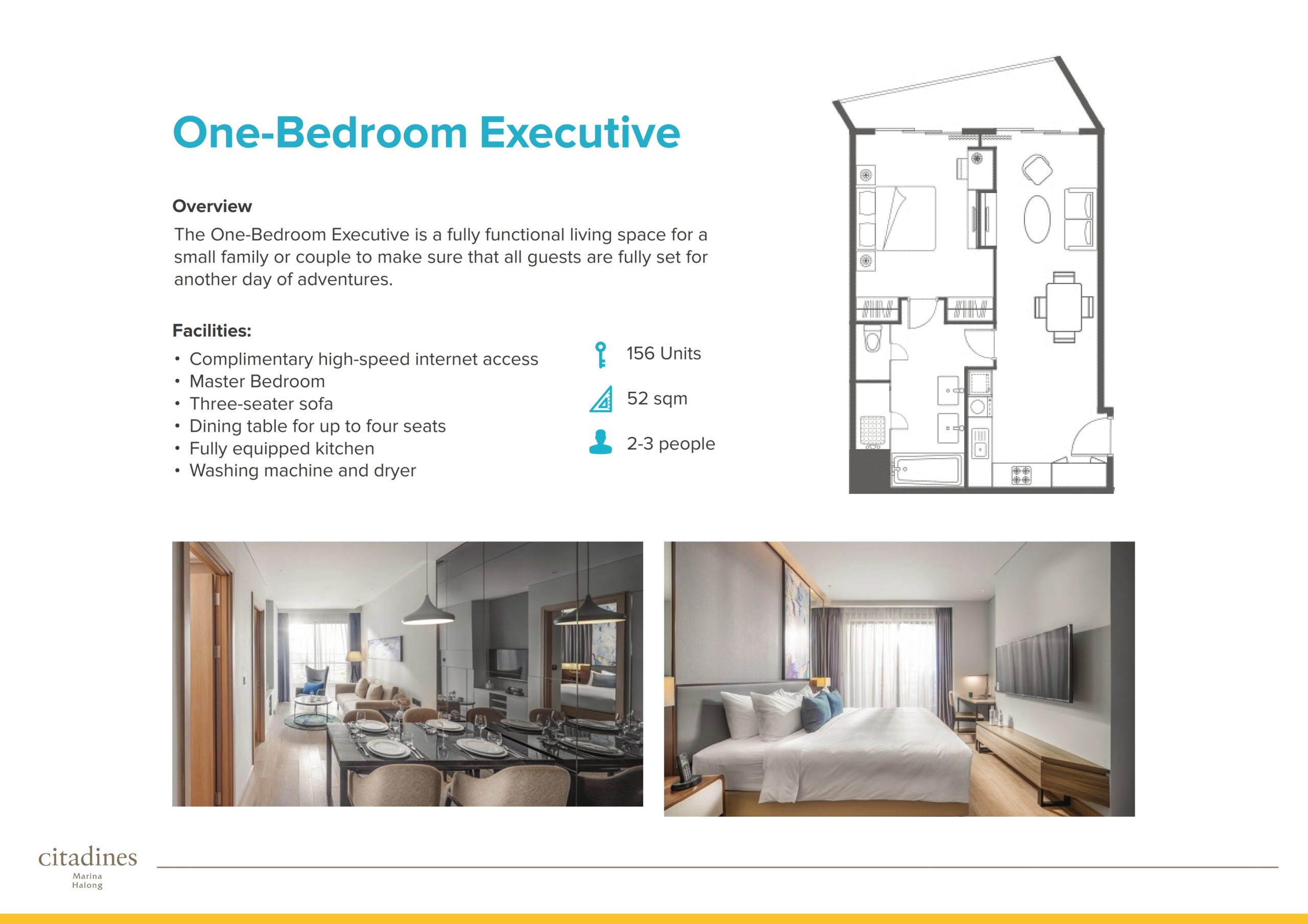 CITADINES MARINA HẠ LONG HOTEL 5* 8 1 bedroom executive Citadines