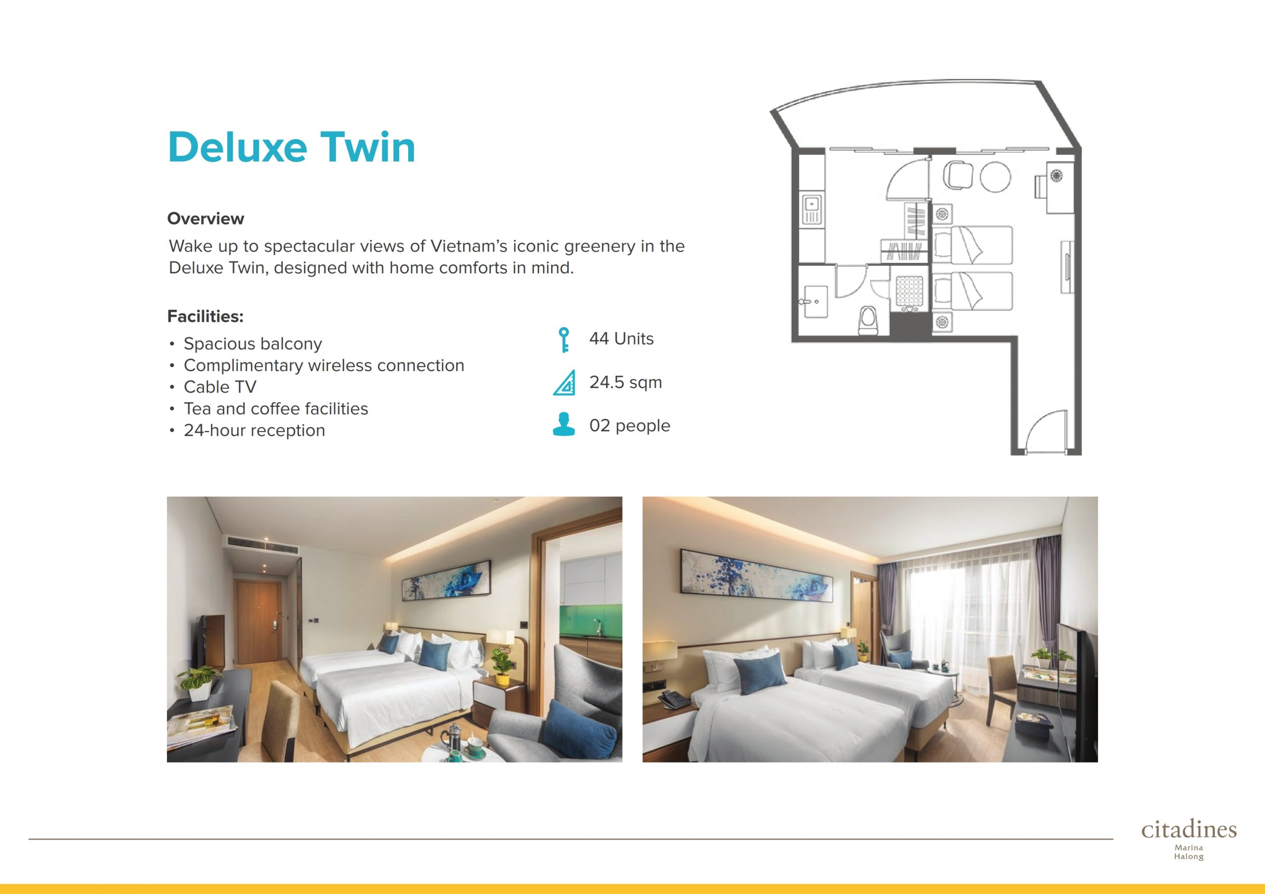 CITADINES MARINA HẠ LONG HOTEL 5* 5 Deluxe Twn Citadines