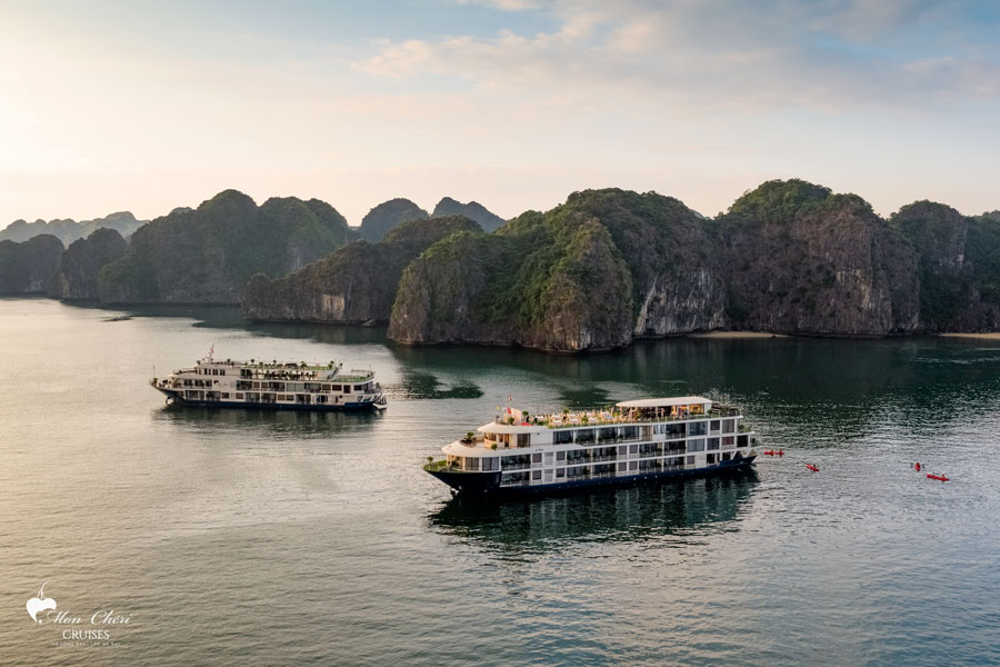 Du thuyền Mon Cheri Cruise 5 sao Lan Hạ