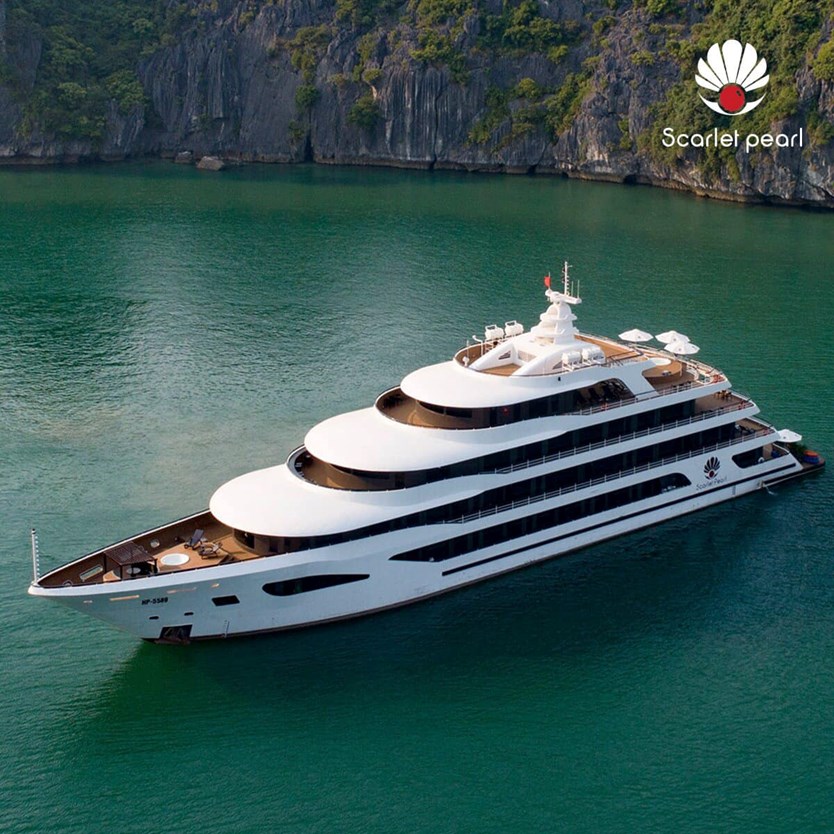 Du thuyền Scarlet Pearl cruise 5 sao vịnh Lan Hạ